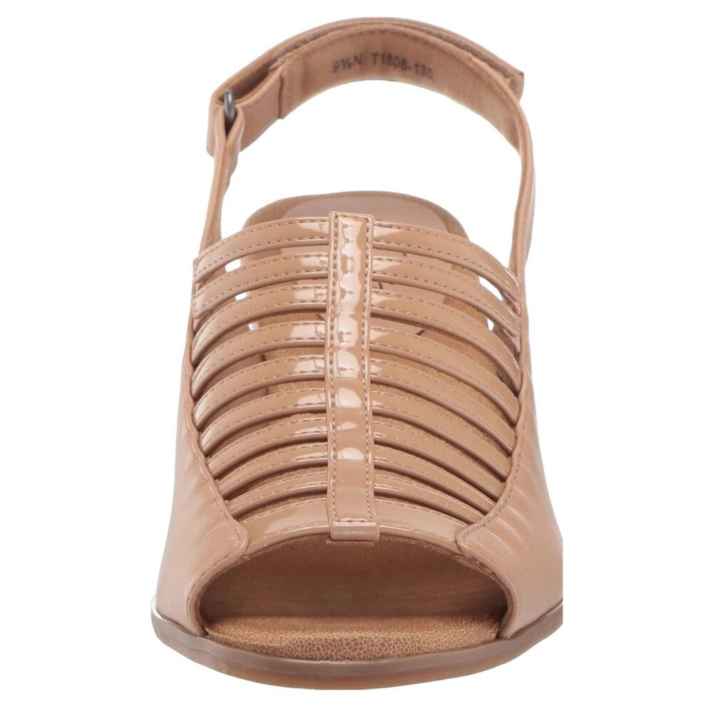 Trotters Minnie Sandal, Nude, 12 Wide NEW in box - Picture 6 of 7